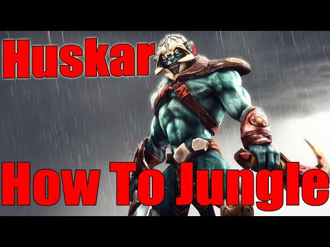 DoTa 2 How To Jungle Huskar Patch 7.31 got even stronger 8400 gold 15 min 14 lvl