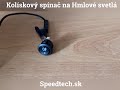 Spínač kolískový 12V / 20A - na hmlové svetlá podsvietený oranžový (23mm okrúhly) - Video Youtube