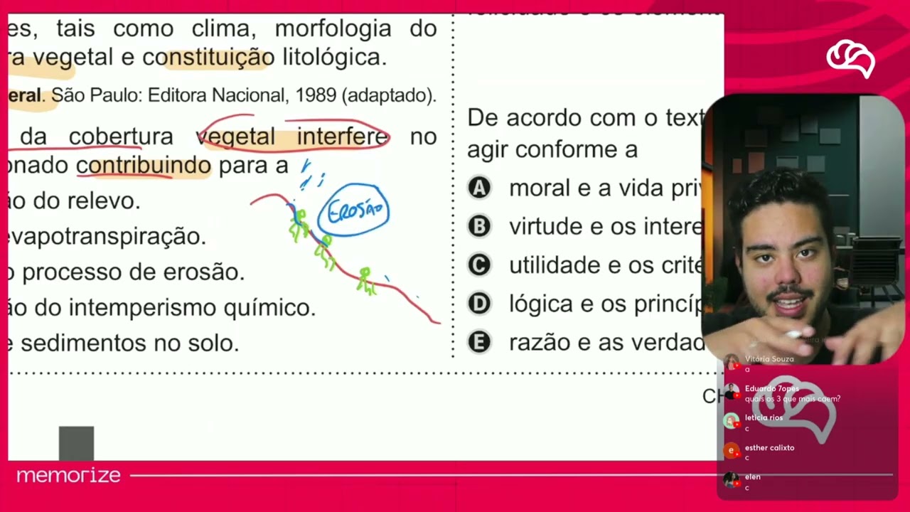Resolução em Vídeo — Questão 88 ENEM 2019 PPL