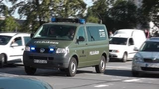 preview picture of video 'Ein Feldjäger hats sehr schwer im Dresdener Verkehr [Hochwasser 2013] (HD)'