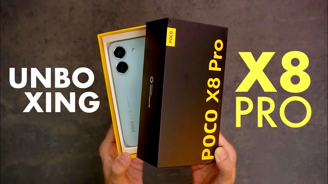 WUIHH.. UNBOXING POCO X8 PRO