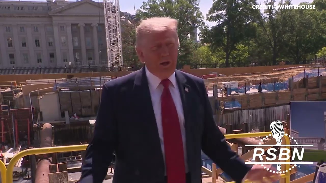 FULL EVENT: President Trump Speaks to Press at New Ballroom Construction Site - 05/19/26