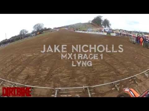 Helmet Cam: Jake Nicholls | Maxxis British Motocross Championship Lyng