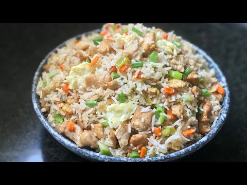 Chicken Fried Rice Recipe | Restaurant Style Chicken Fried Rice