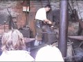 Blacksmith makes Sparks 