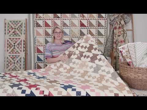 SEW Many TRIANGLES and Antique Quilts! Quilting Window LIVE - Feb 18, 2021