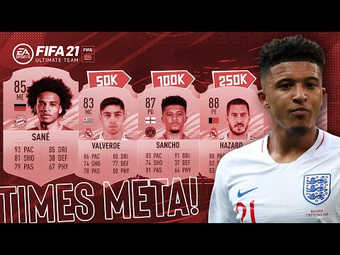 FIFA 21 - BEST META TEAMS 50K, 100K, 250K AND 500K BUGGED ULTIMATE TEAM!
