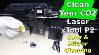 How To Clean Your CO2 Laser xTool P2 Lens & Mirror Cleaning