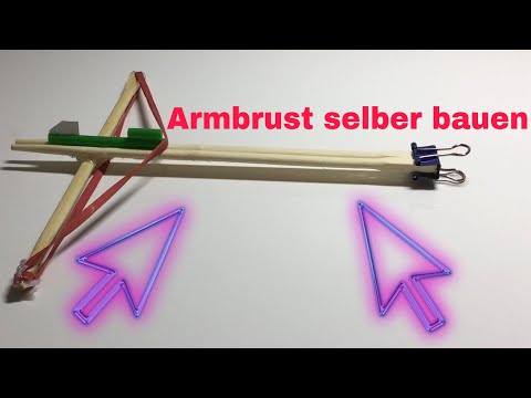 Armbrust selber bauen (super easy)