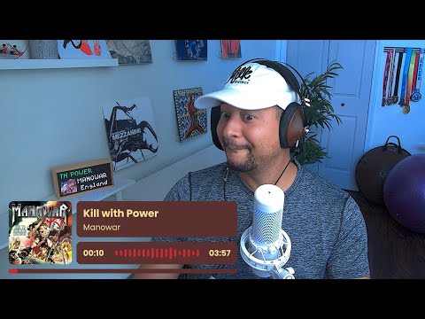 Manowar- Kill with Power REACTION AND REVIEW