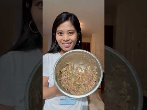 Easy Filipino Siomai Recipe using Mama Sita’s seasoning mix! #filipino #filipinofood #tagalog