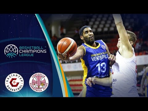 Gaziantep v Ventspils - Full Game - Basketball Champions League 2017-18