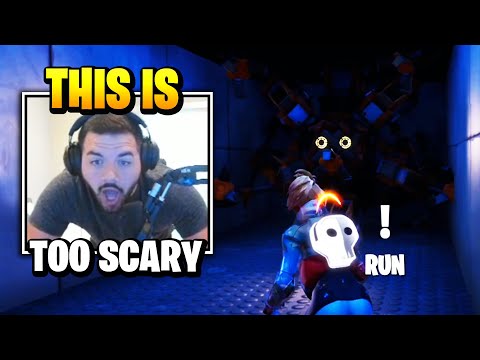 Courage Terrified Playing This Scary Horror Map Fortnite Daily