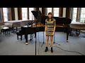 O can ye sew cushions? - Scottish Trad. Voice - Agostina Pombo