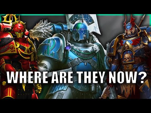 What Happened to the First Captains of Each Legion? | Warhammer 40k Lore