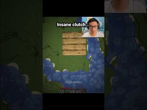 Minecraft Clutch Moment