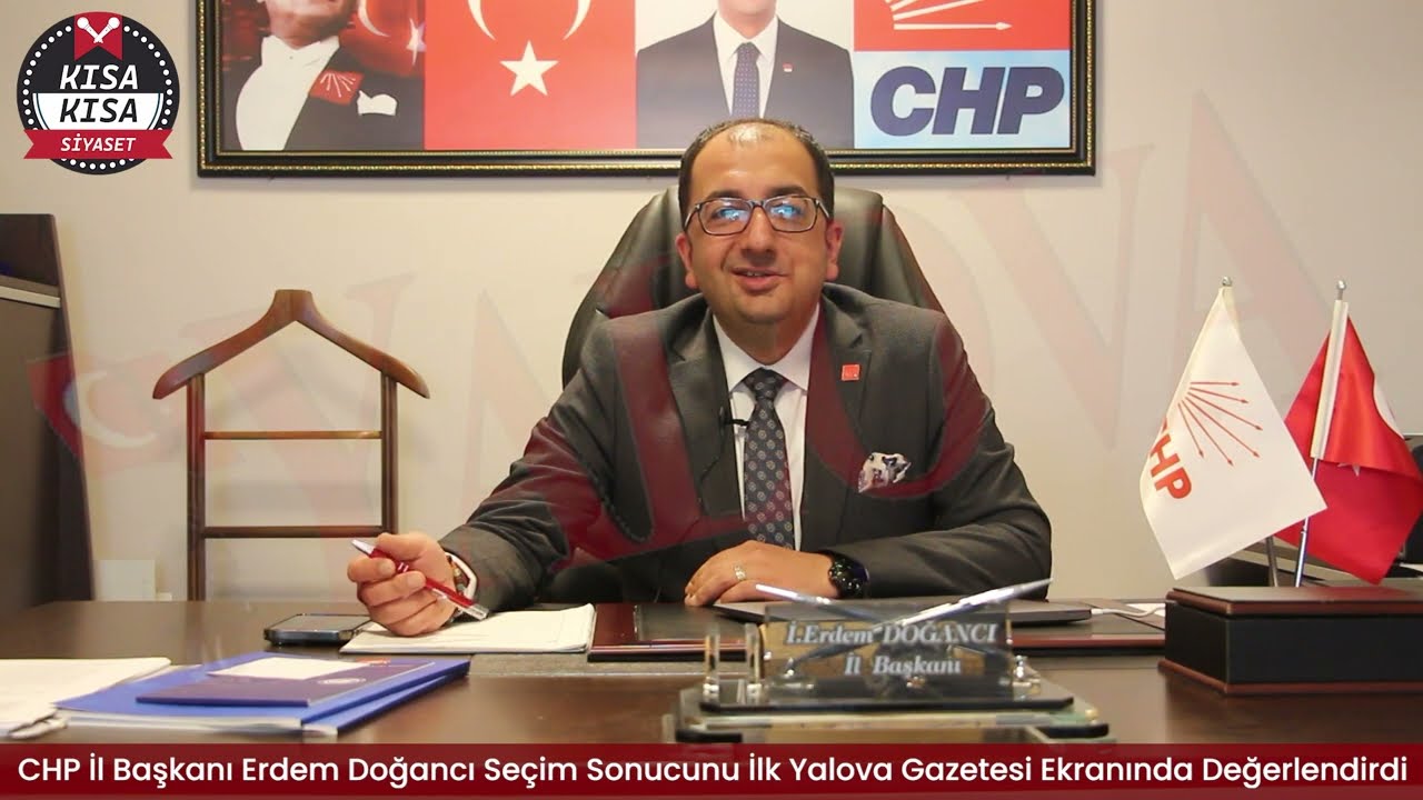 CHP Yalova İl Başkanından Rasyonel Değerlendirme