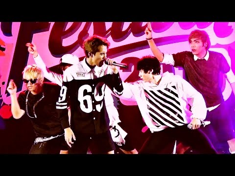 "D@SH" cover "GoodLuck+YeY" (B2ST/BEAST) @ "K-POP Festival 2015"