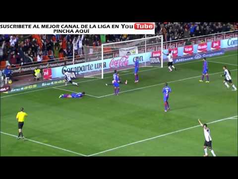 Valencia vs Levante 1-0 Gol Piatti Jornada 18 2013/2014 - AllGoalsLFP