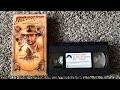 Opening To Indiana Jones And The Last Crusade 1991 Vhs