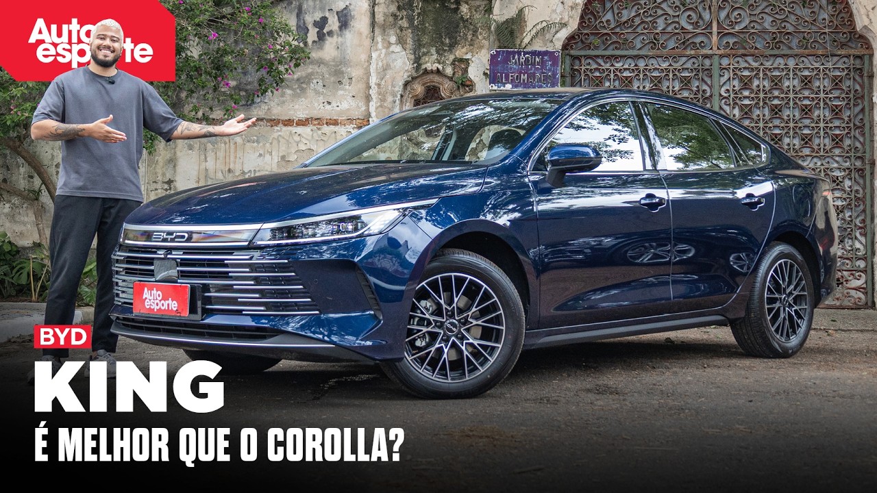 BYD King 2026: o sedã híbrido plug-in que desafia o Corolla por menos de R$ 180 mil