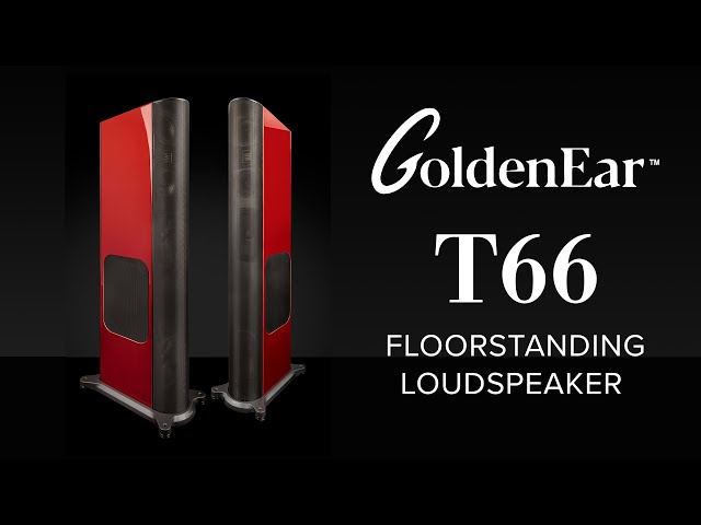 Video of GoldenEar OPEN BOX  T66 Floorstanding Loudspeaker - Gloss Black - Each-Excellent Condition