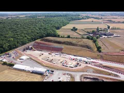 HS2 Construction - Long Itchington Wood Tunnel (North Portal) - 2022-08-06
