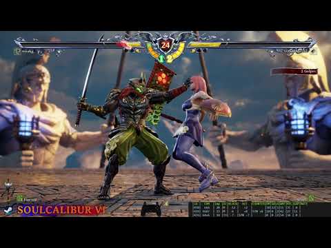 Soul Calibur VI (2.31) - Online casual - Fire red (Cassandra) VS Seyfer (Yoshimitsu) (1/3)