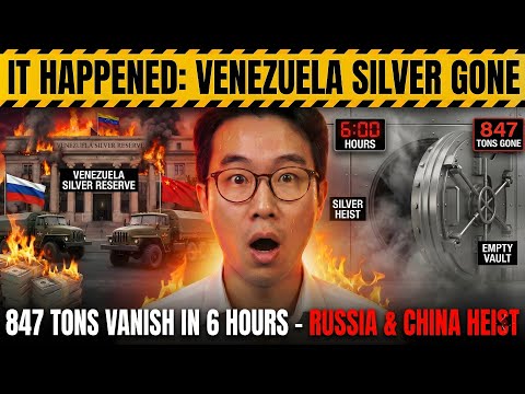 It Happened: Venezuela Silver Gone – 847 Tons Vanish in 6 Hours (Russia Plus China Heist)