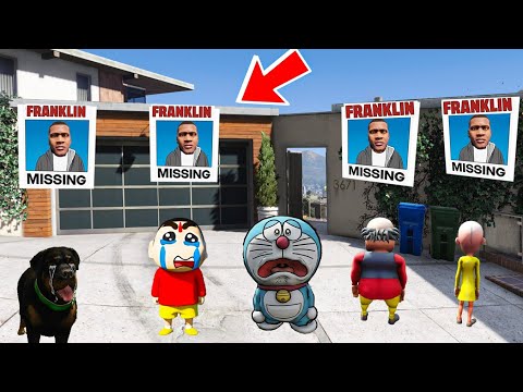 Shinchan Doraemon  Saved Missing Franklin in GTA 5 in Telugu