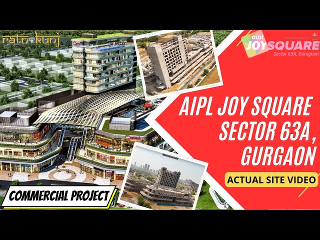 Commercial shop area 500sqft for sale AIPL Joy Square in gurgaon 