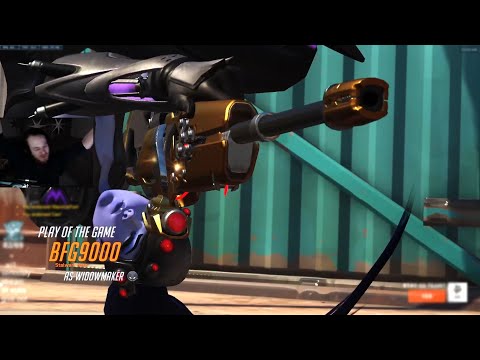 IDDQD INSANE WIDOW - POTG! OVERWATCH 2 TOP 500 SEASON 9