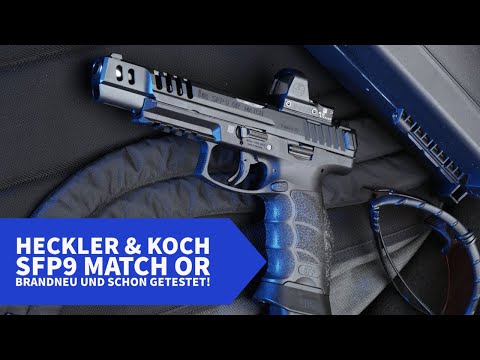 Test: Mit der neuen Heckler & Koch SFP9 Match OR auf dem Schießstand