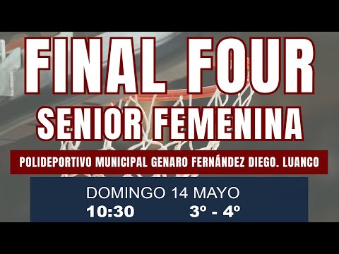 Directo - F4 Senior Femenina - 3 y 4 puesto
