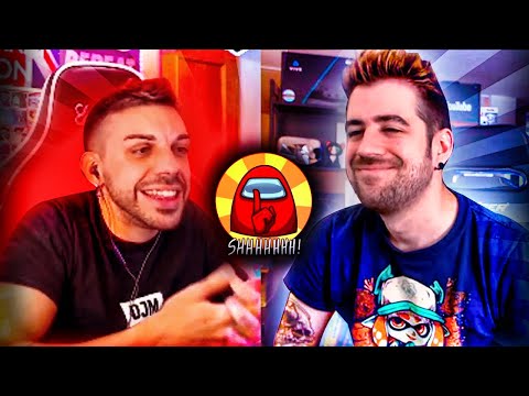 MI MEJOR PARTIDA de IMPOSTOR en AMONG US - DjMaRiiO ft. AURONPLAY