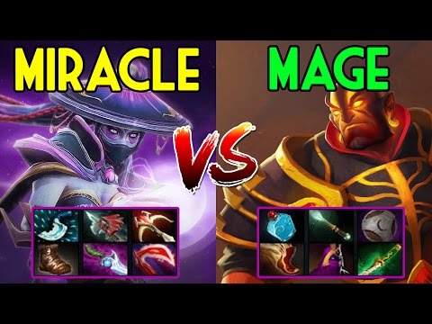 Miracle- DOTA 2 Patch 7.03 [Templar Assassin] VS MagE [Ember Spirit] - Easy Game