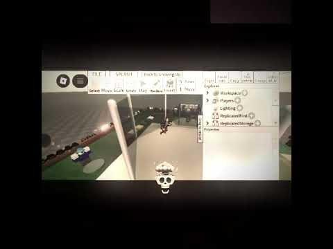 studio lite(model adding)skull edit #roblox #edit #skull #skulledit #studiolite