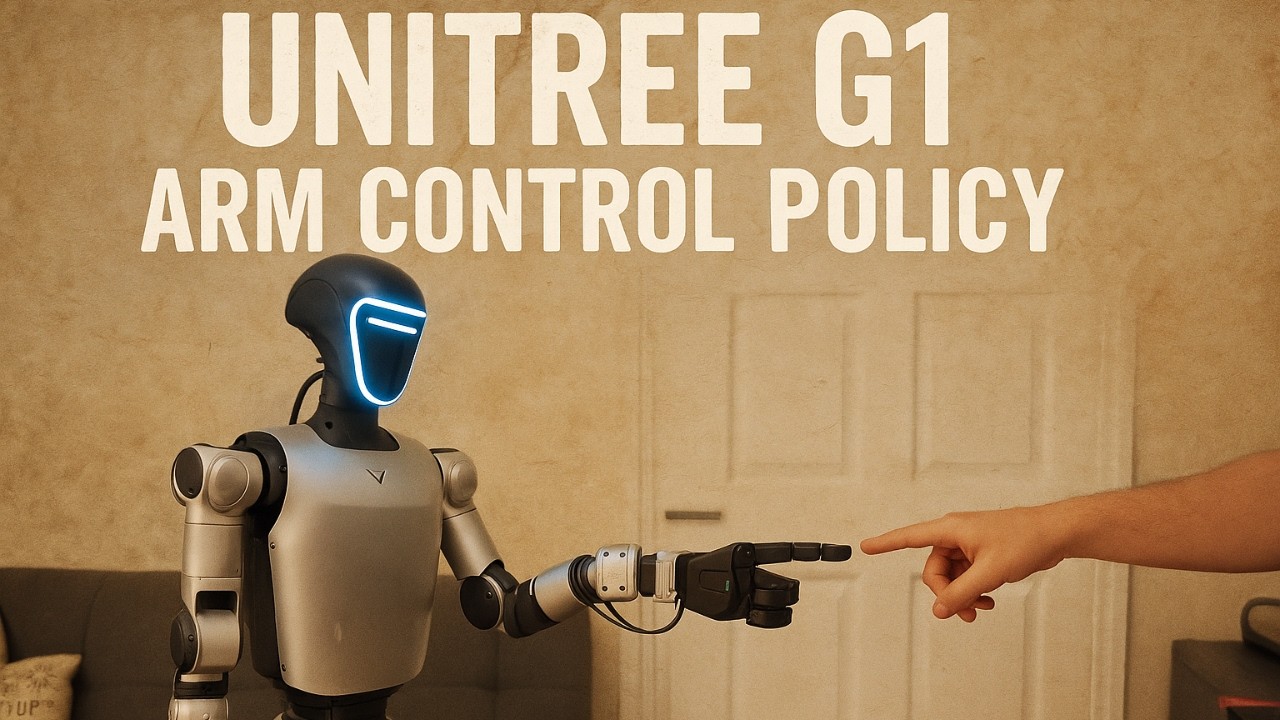 Unitree G1 - Moving the arms/hands - Dev w/ G1 Humanoid P.3