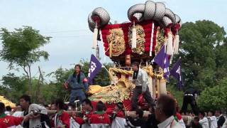 preview picture of video '【上高野祭】豊姫神社の福岡太鼓'