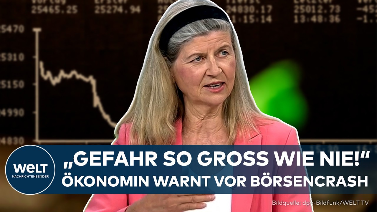 WIRTSCHAFT: "Die Gefahr ist so groß wie nie" – Ökonomin Siems warnt vor einem Börsencrash wie 2008