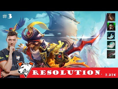 [DOTA 2] VP.Resolut1on the PANGOLIER [OFFLANE] [7.27C] [#3]