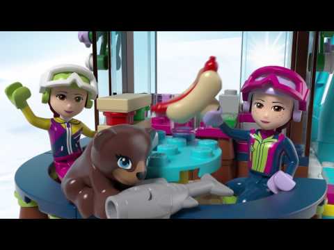 Vidéo LEGO Friends 41324 : La station de ski