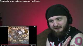 Testament - The Persecuted Won&#39;t Forget REACTION!!