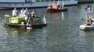 preview picture of video 'Wasserschlacht beim Badewannenrennen in Ueckermünde 2012'