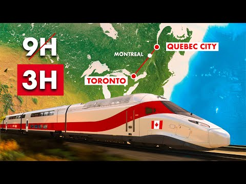 Canada's $100B First High-Speed Rail Line is on Track