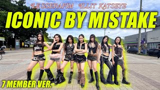 [KPOP IN PUBLIC]LE SSERAFIM x ILLIT x KATSEYE - ICONIC BY MISTAK|Dance cover by J-kingdom from Korea