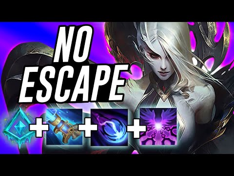NO ESCAPE FROM GLACIAL AUGMENT MORGANA MID!! - League of Legends