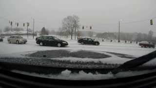 preview picture of video 'Ice Storm Trussville AL January 28 2014'