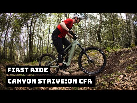 Canyon Strive:ON CFR first ride review - Canyon's brand new e-enduro MTB