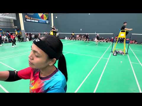 The Hub 2025 Born to Smash Badminton Tournament: Chay & Melai vs Aica & Jane